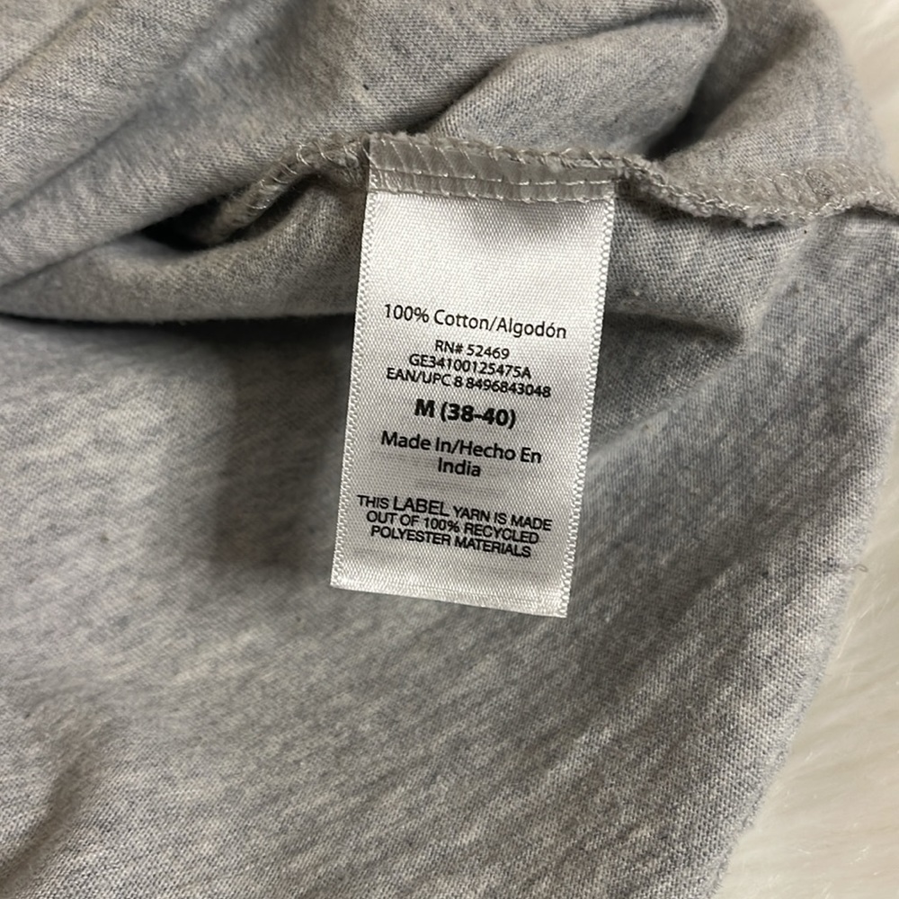 ❗️DONATED❗️ EXCELLENT CONDITION! GEORGE HEATHER GREY SOFT LONG SLEEVE TEE M - Picture 10 of 10